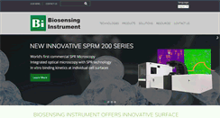 Desktop Screenshot of biosensingusa.com